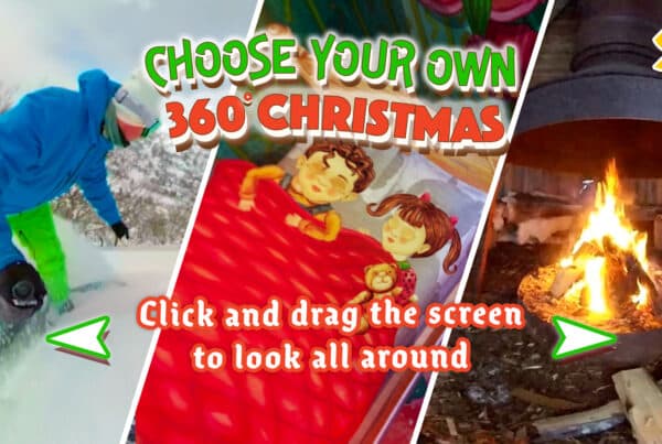 Choose your own 360 Christmas with interactive video