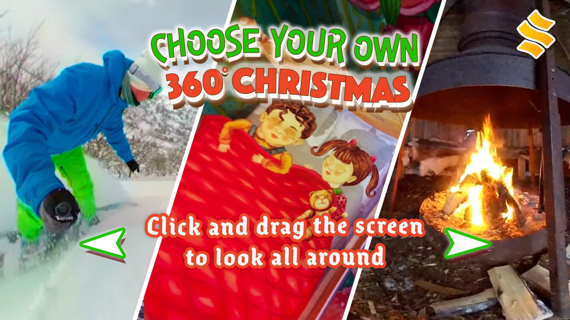 Ways to use interactive video at Christmas